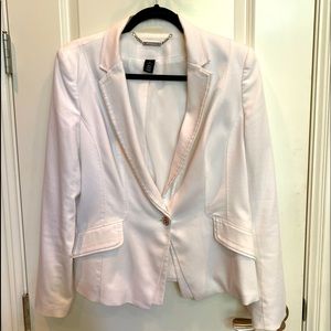 White modern WHBM Blazer